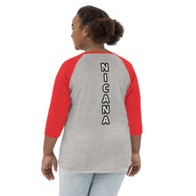 Load image into Gallery viewer, Nicana Letterman Youth baseball shirt

