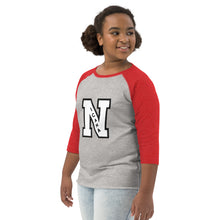 Load image into Gallery viewer, Nicana Letterman Youth baseball shirt
