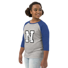 Load image into Gallery viewer, Nicana Letterman Youth baseball shirt
